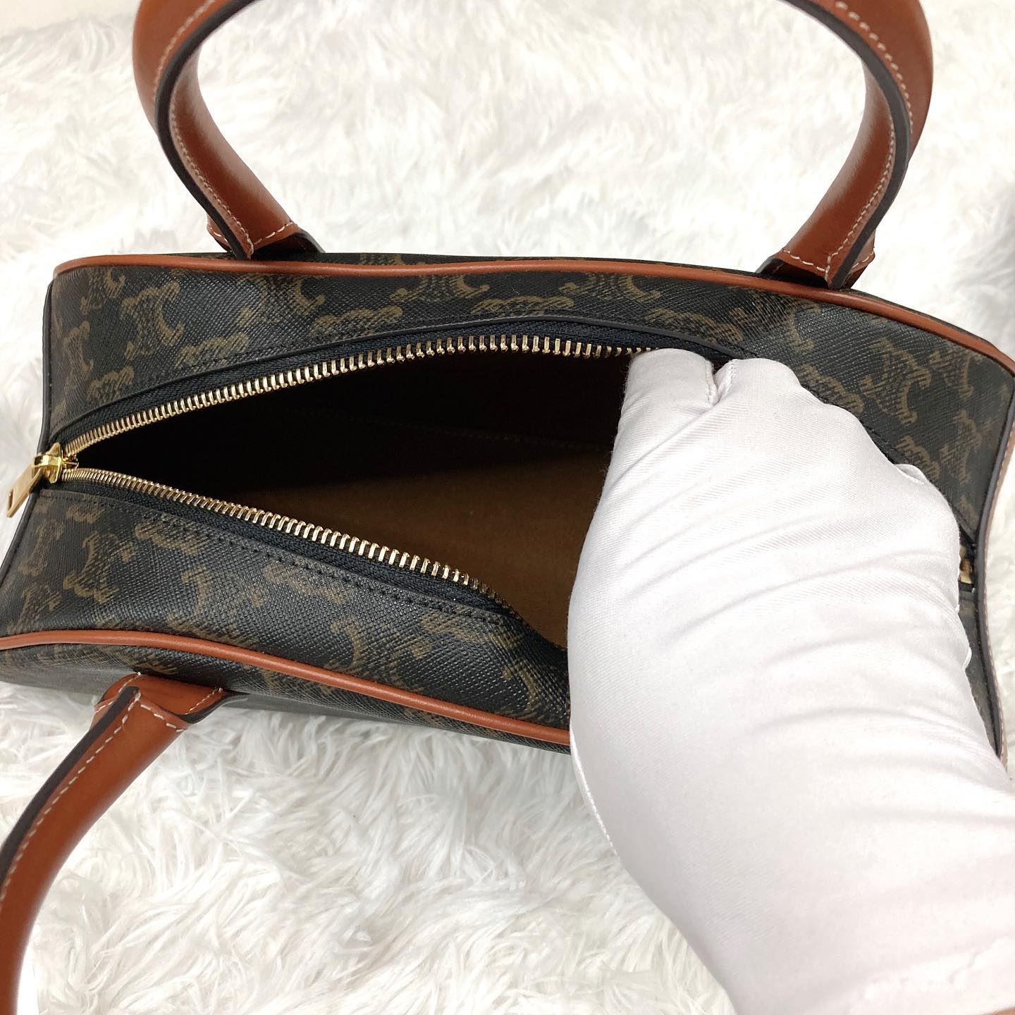 Celine 保齡球袋 全新 有塵袋