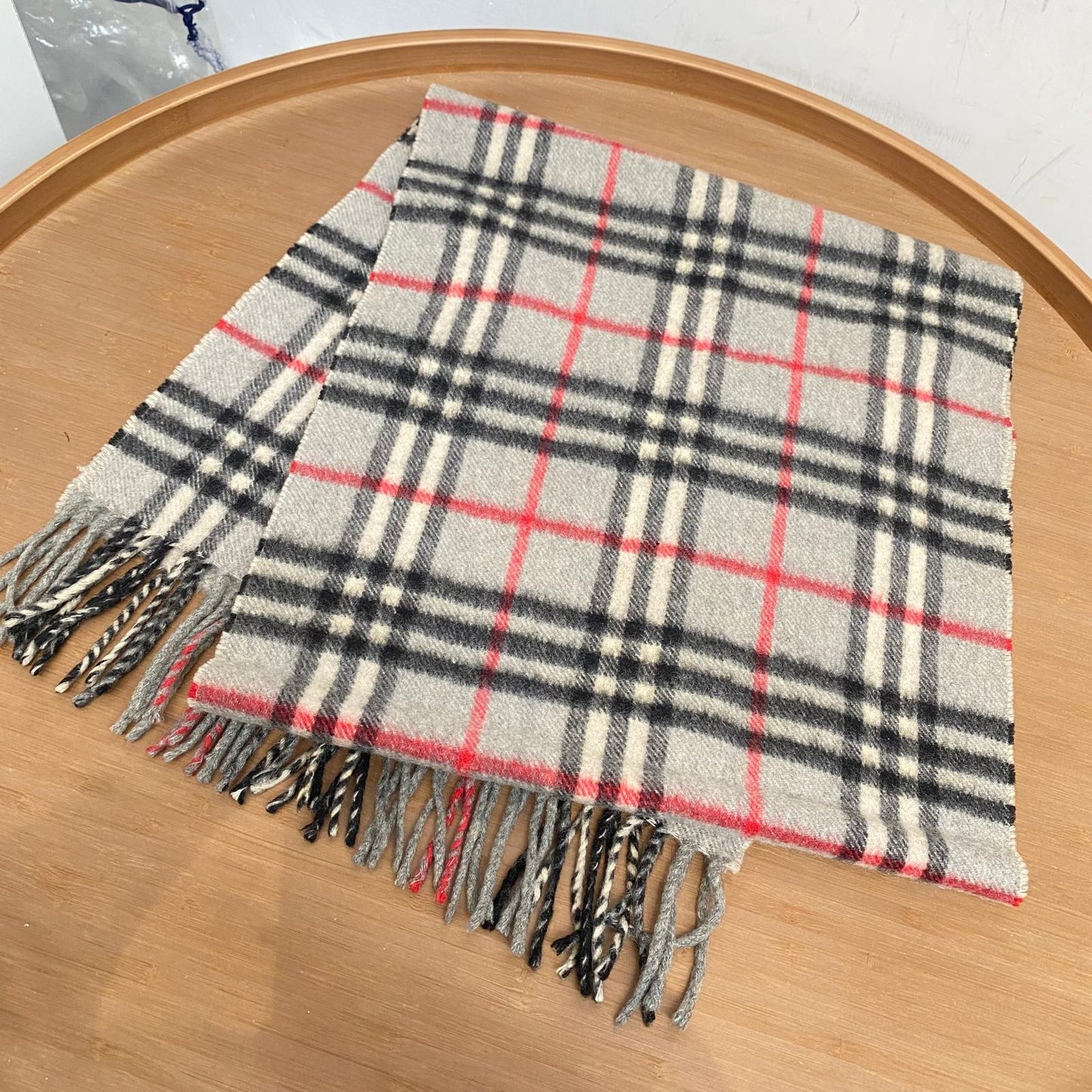 Burberry 100%Cashmere 頸巾