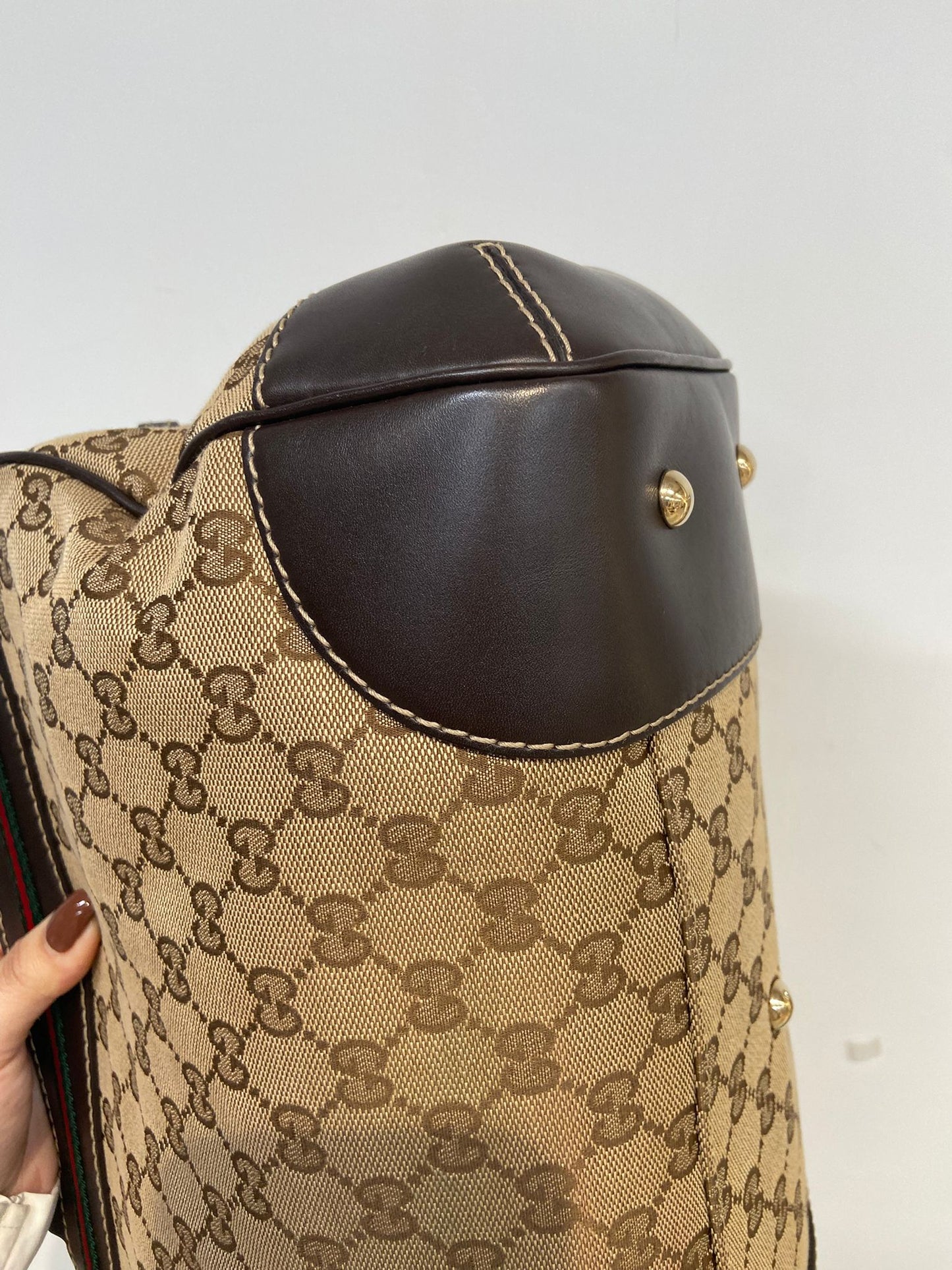 GUCCI 老花單肩包