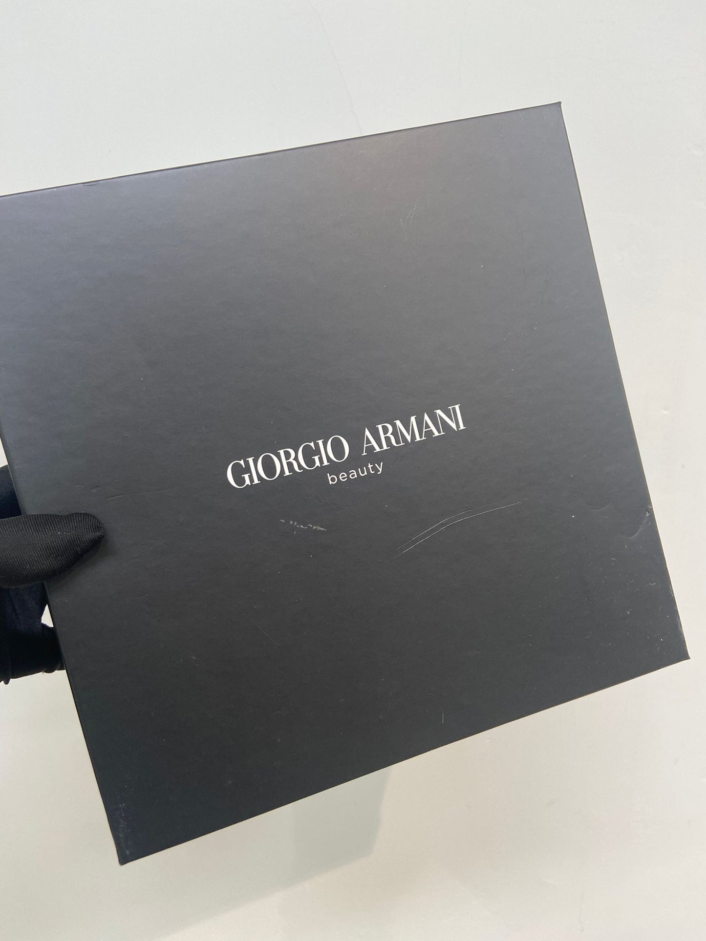 Armani beauty 絲絨圓餅包