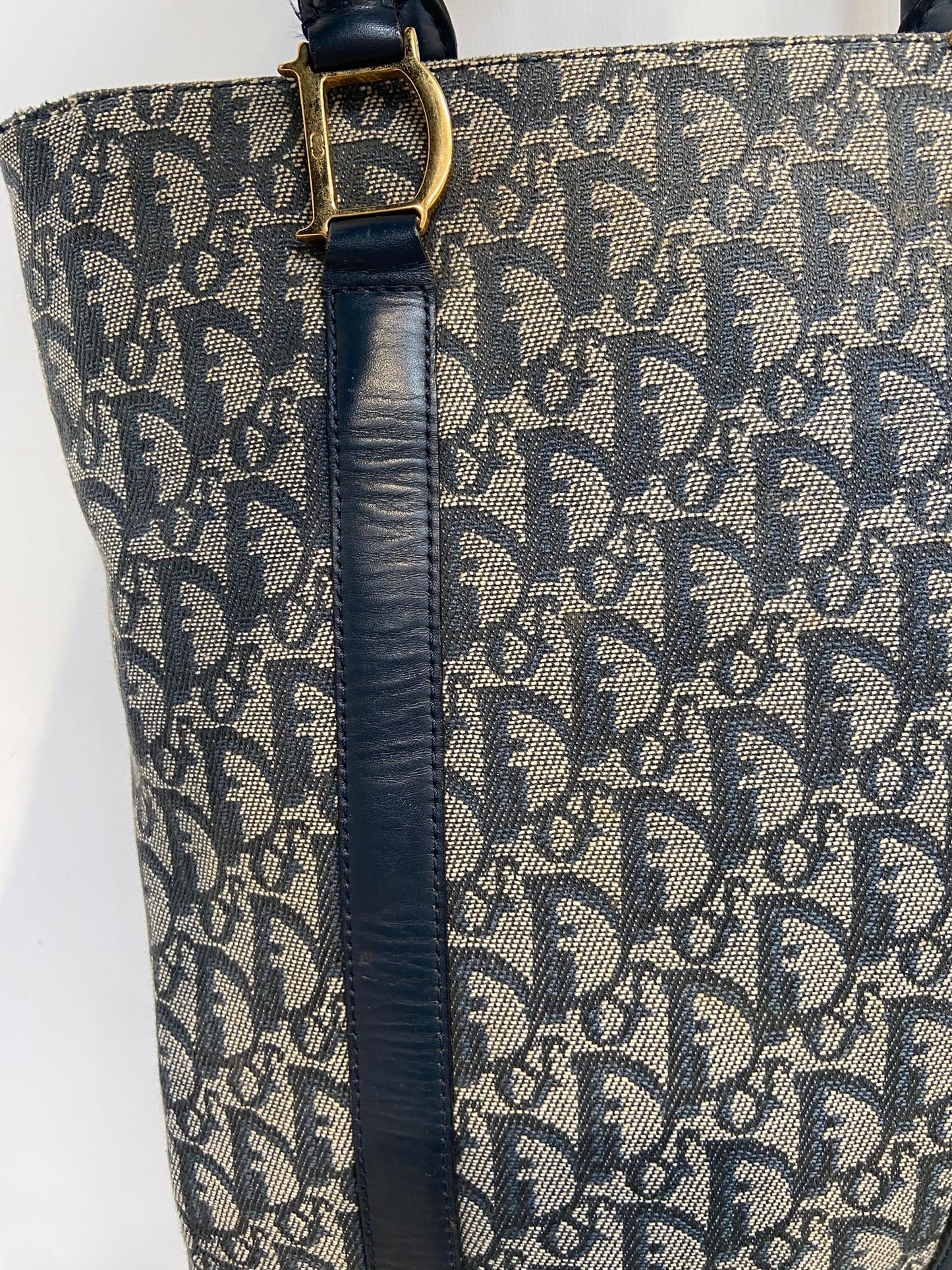Dior 藍色老花Tote bag