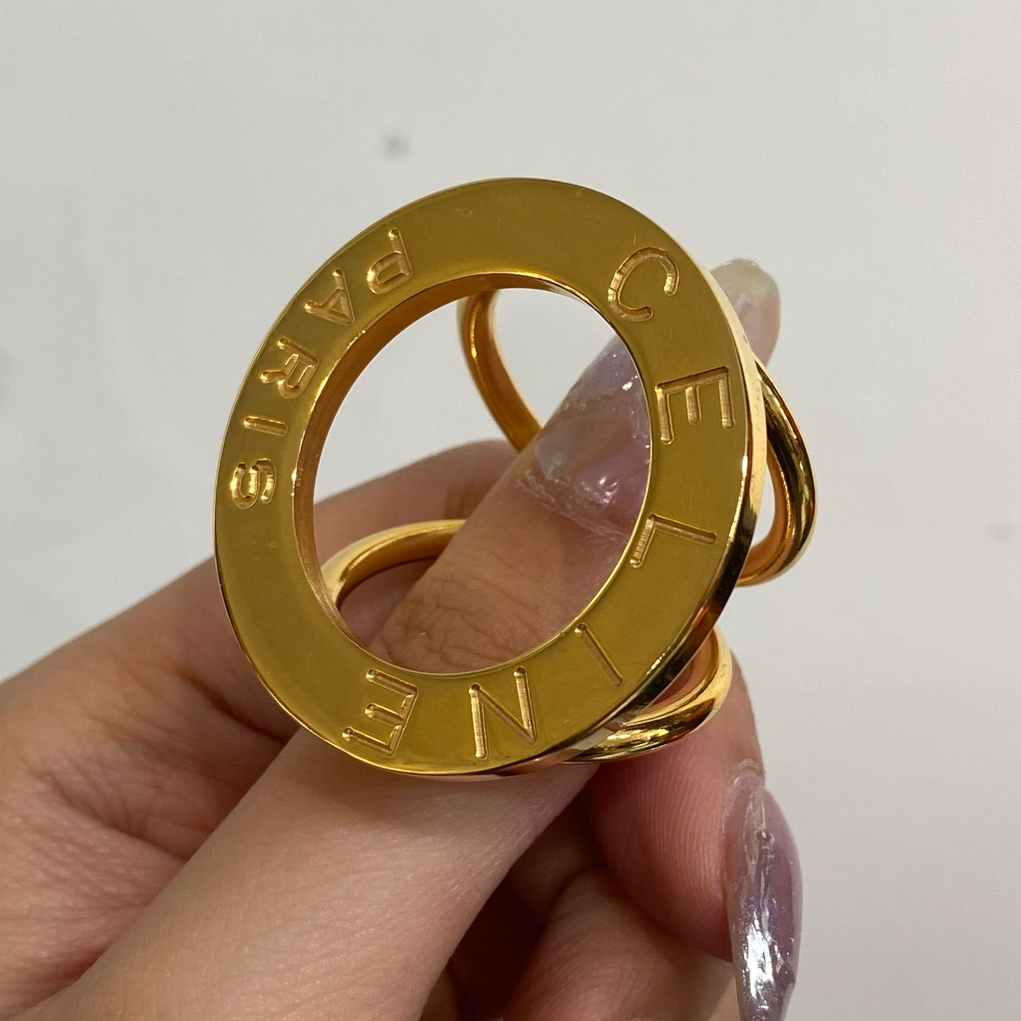 Celine 絲巾扣