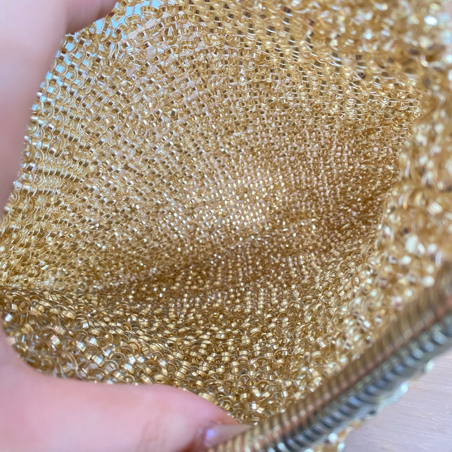 Anteprima金色手挽袋