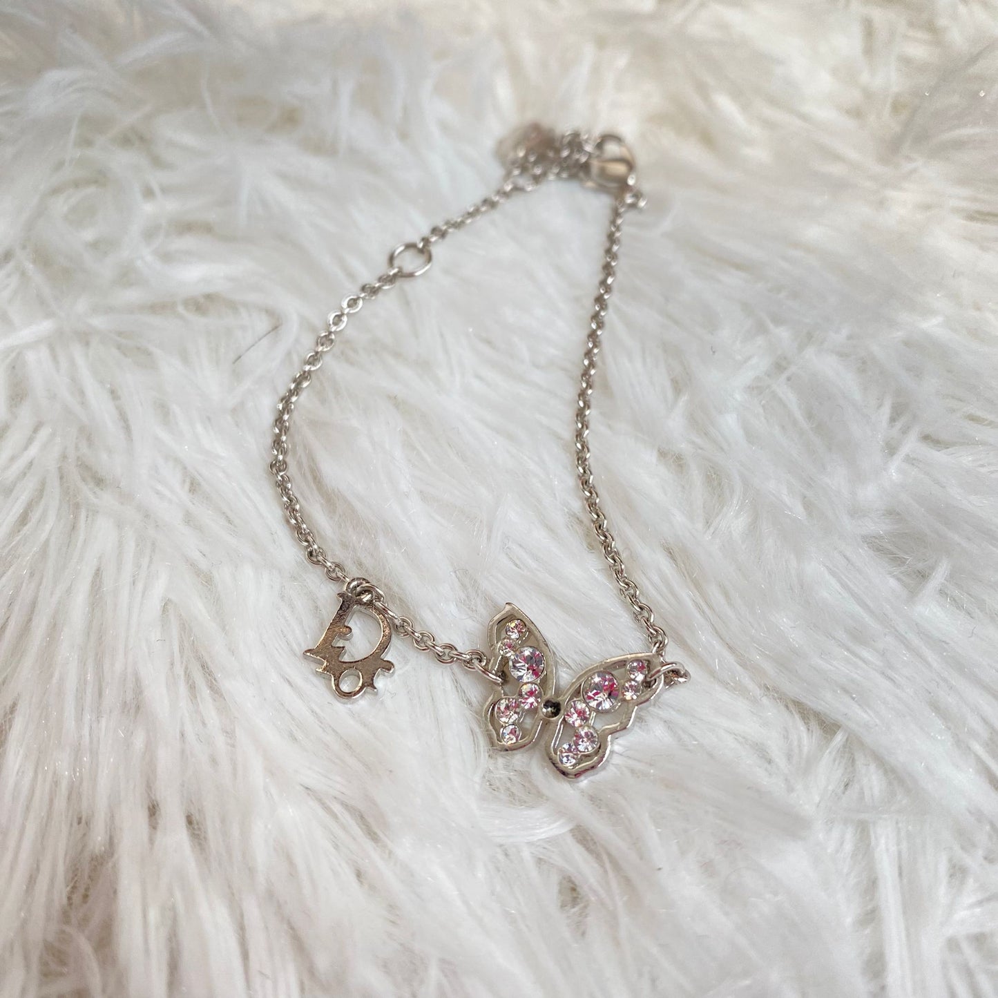 DIOR 蝴蝶手鏈