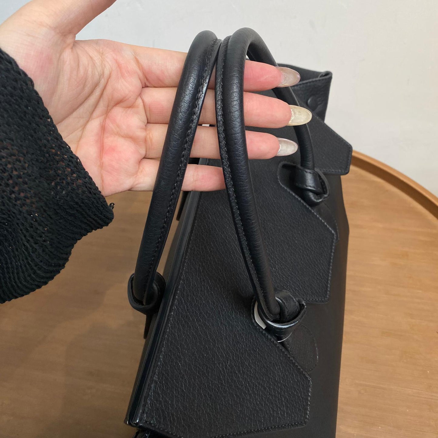 CELINE Tie Bag 黑色 有塵袋