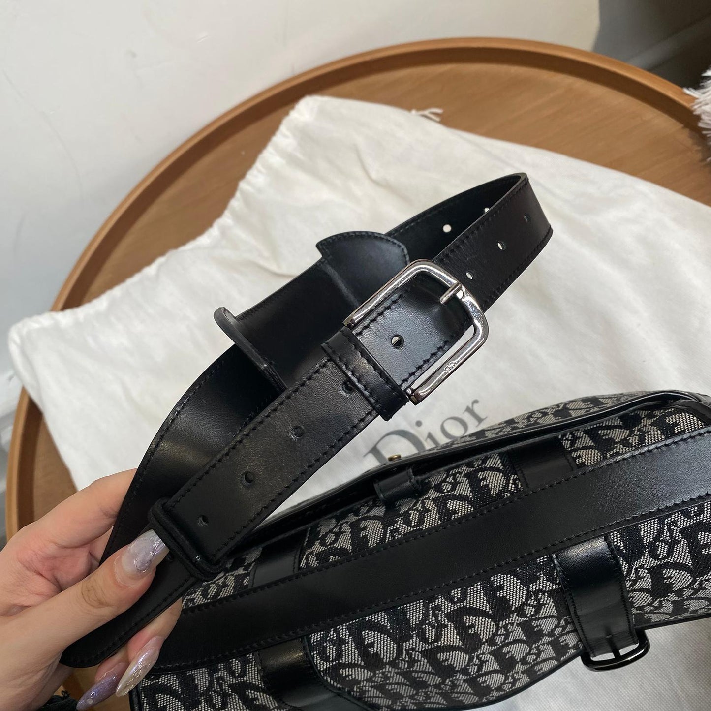 DIOR斜孭袋 有塵袋
