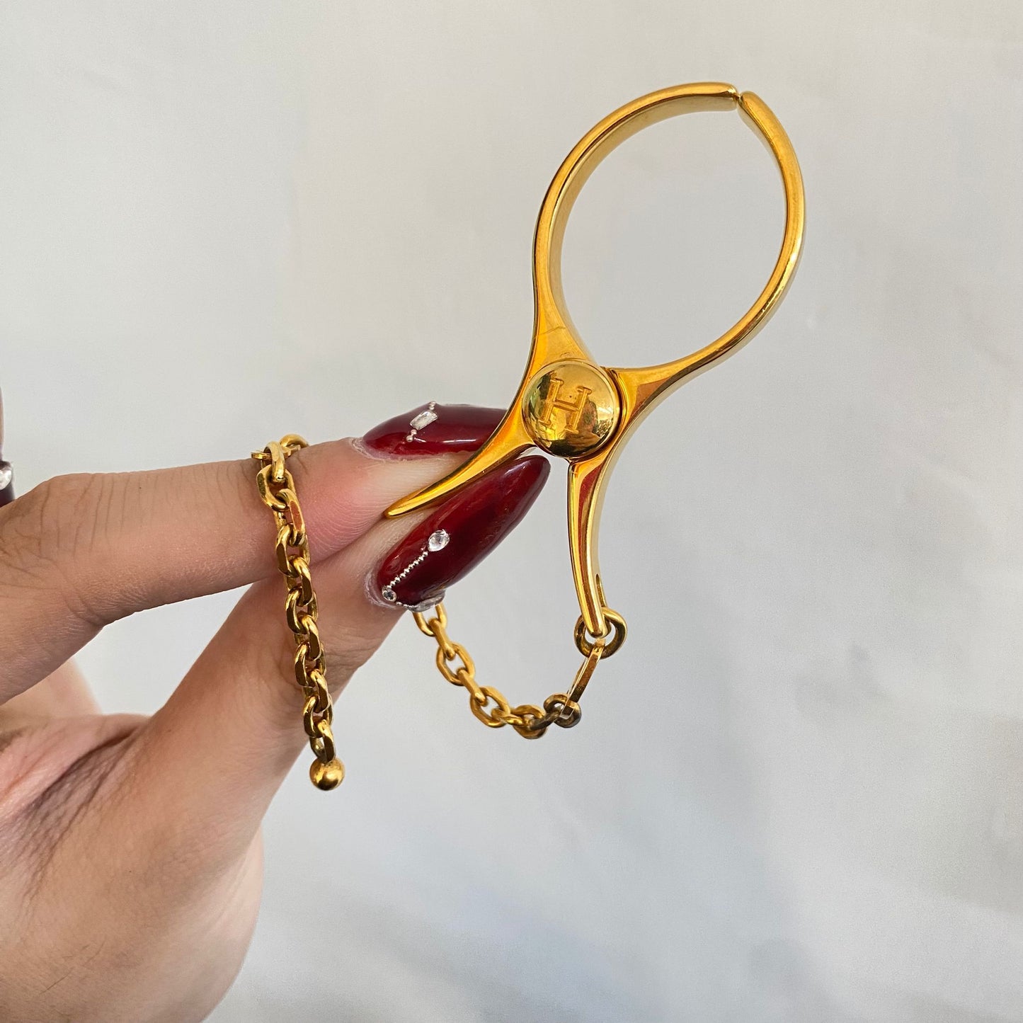 HERMES Filou Glove Clip 手套夾