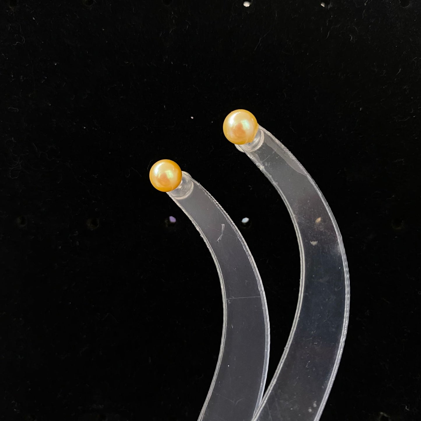 5-6mm金珠耳針耳環