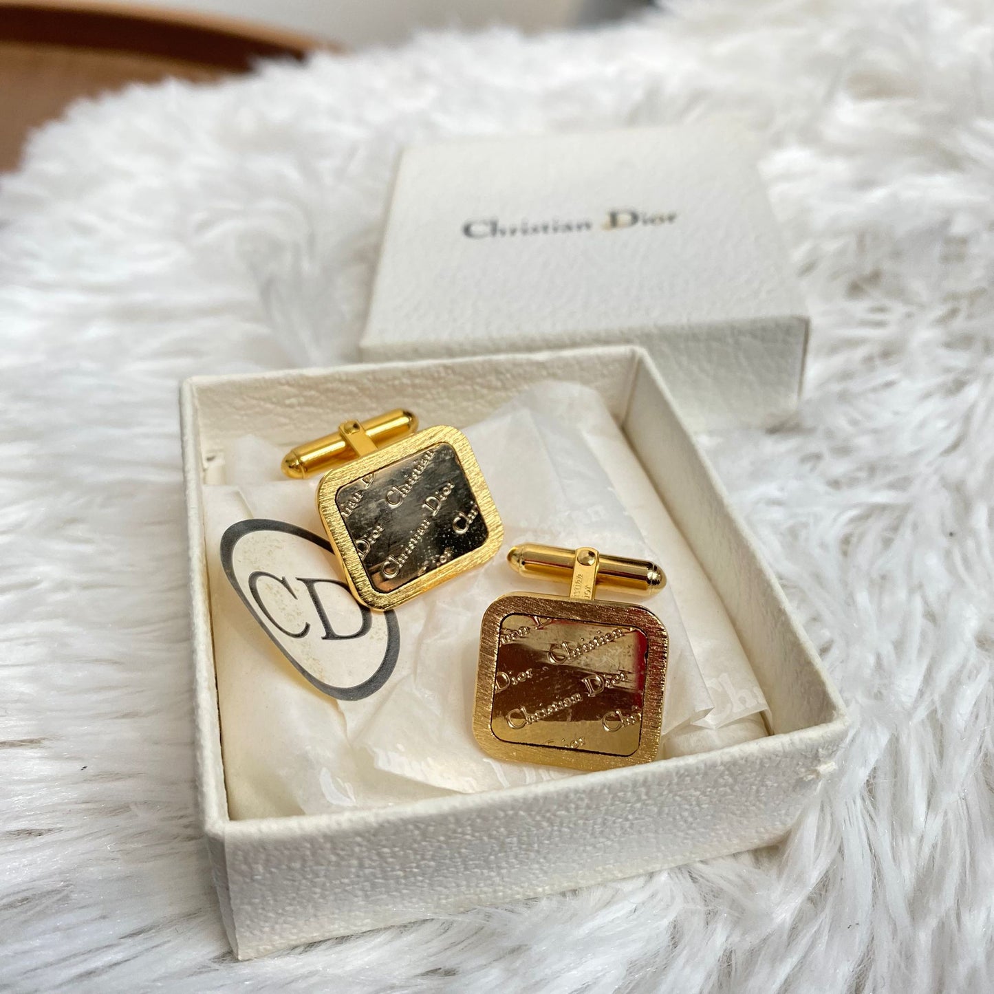 Dior 袖口鈕 有盒