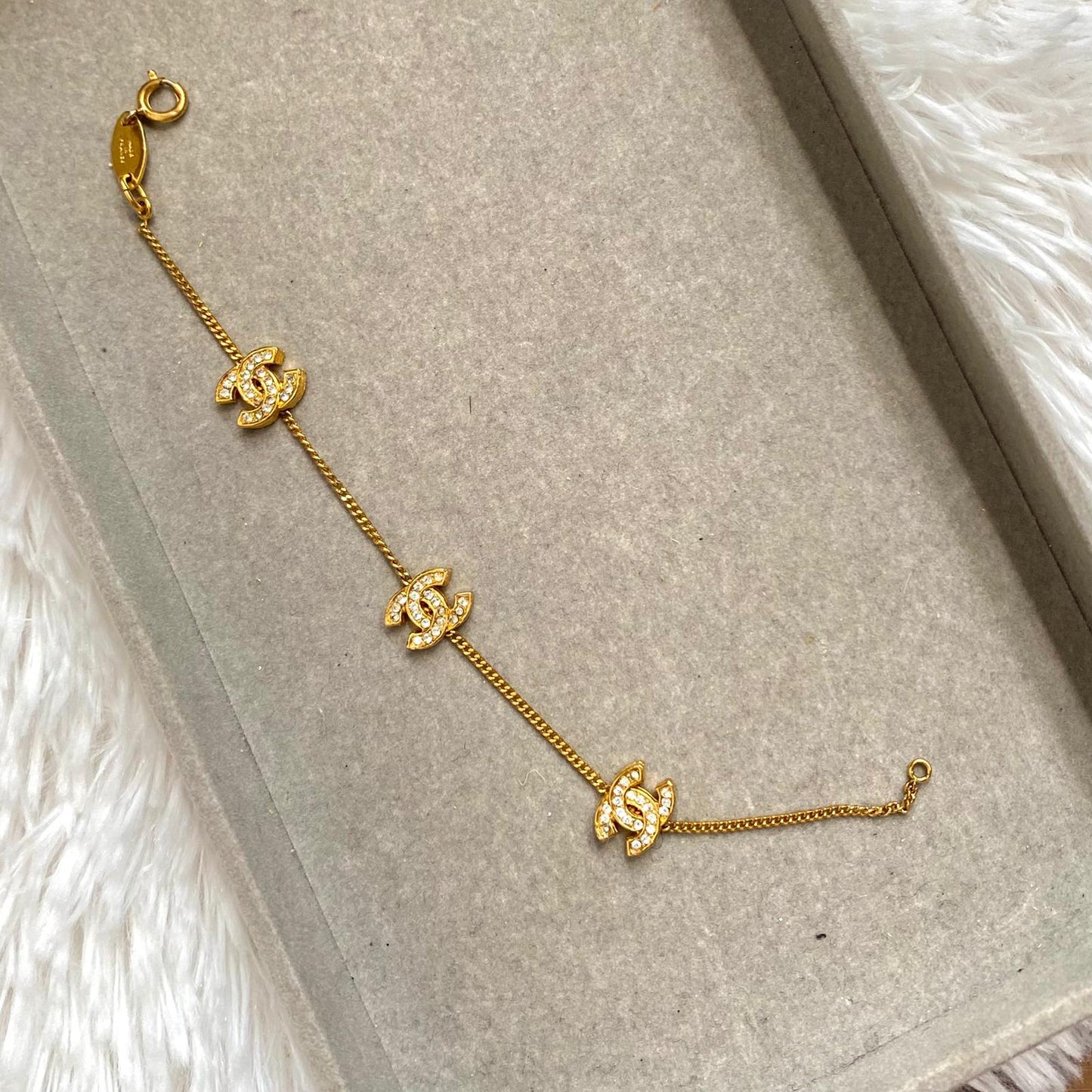 CHANEL 鍍24K金手鏈
