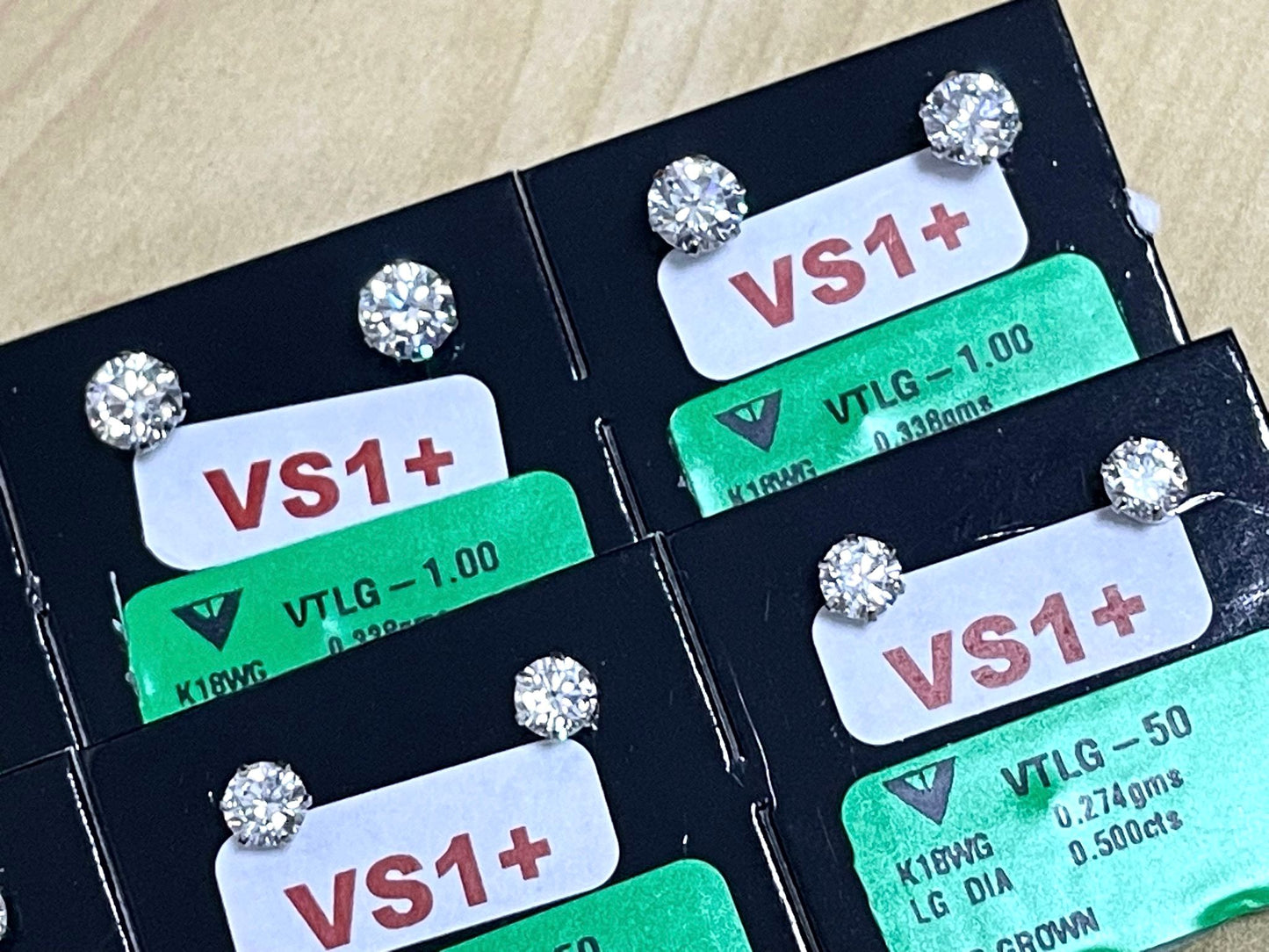 培育鑽耳環💎共半卡🇯🇵有日本證書