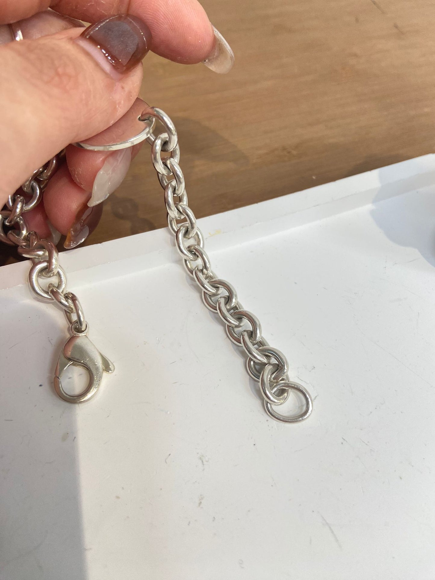 Tiffany &co 純銀手鏈