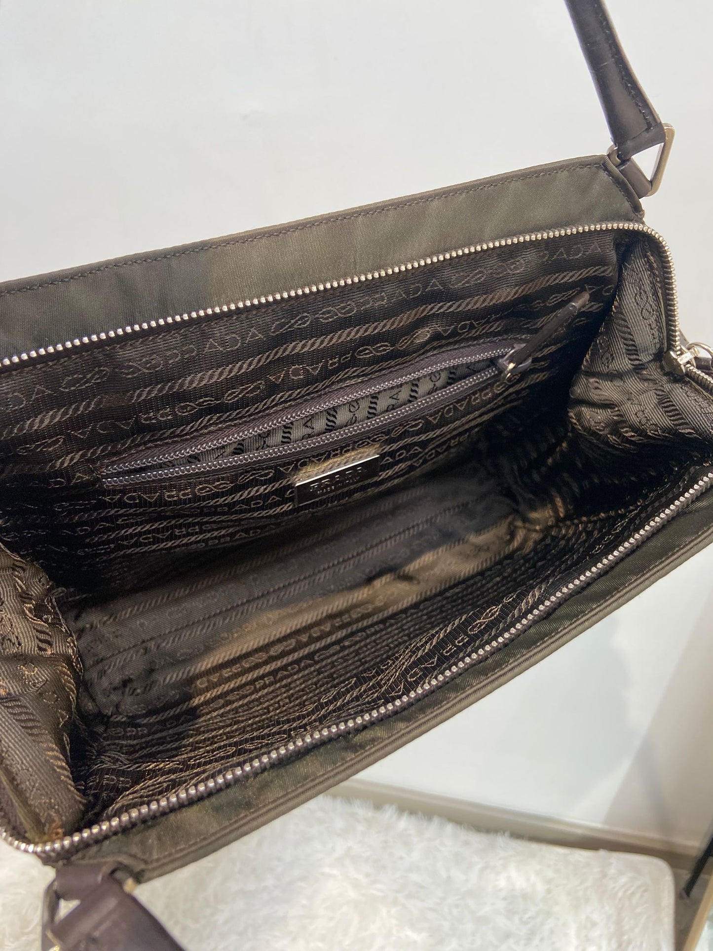 Prada nylon tote