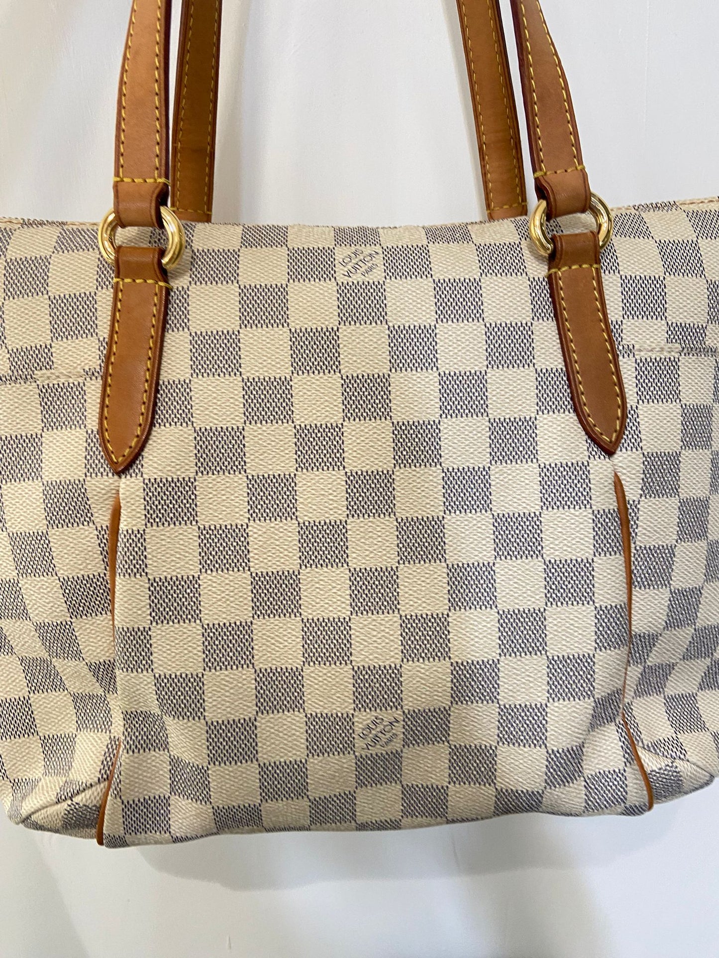 LV白棋盤 Tote bag