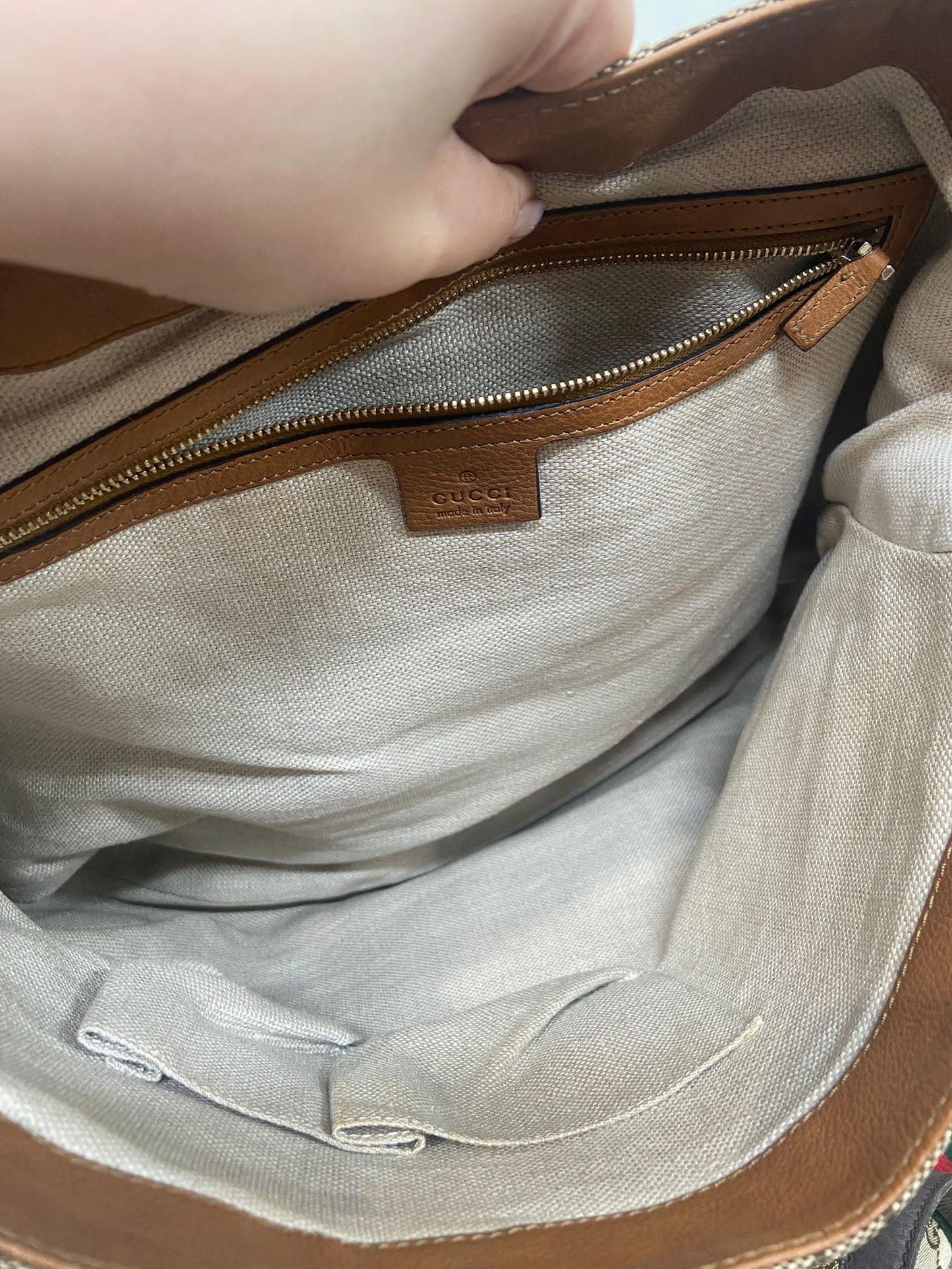 Gucci 流蘇 hobo bag