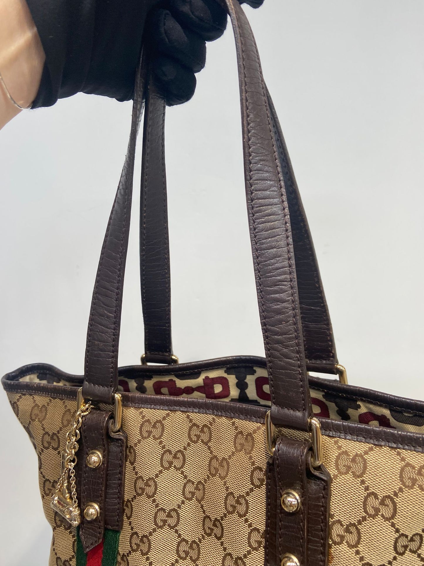 Gucci 老花tote bag