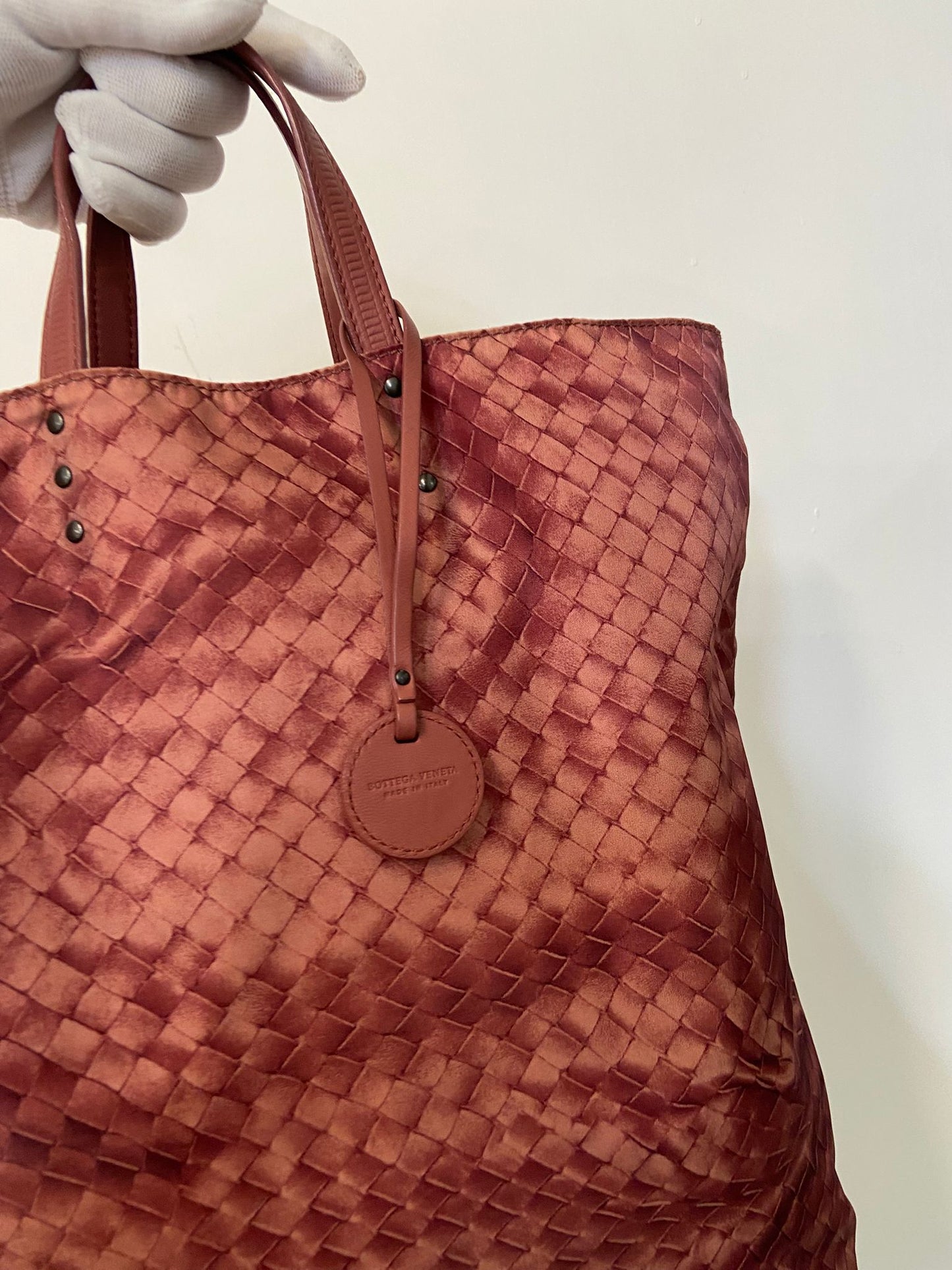 BV intrecciolusion 尼龍 tote