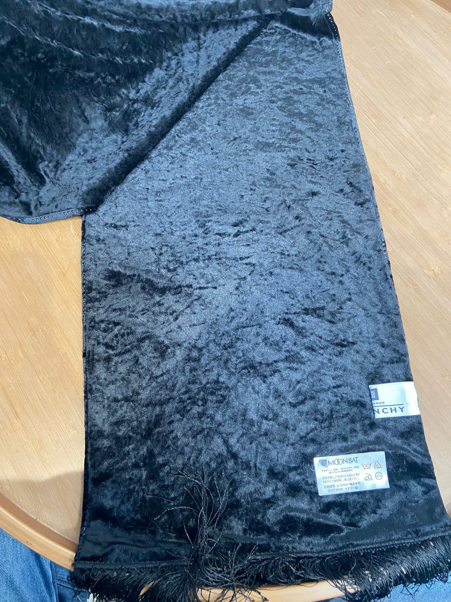 GIVENCHY scarf black
