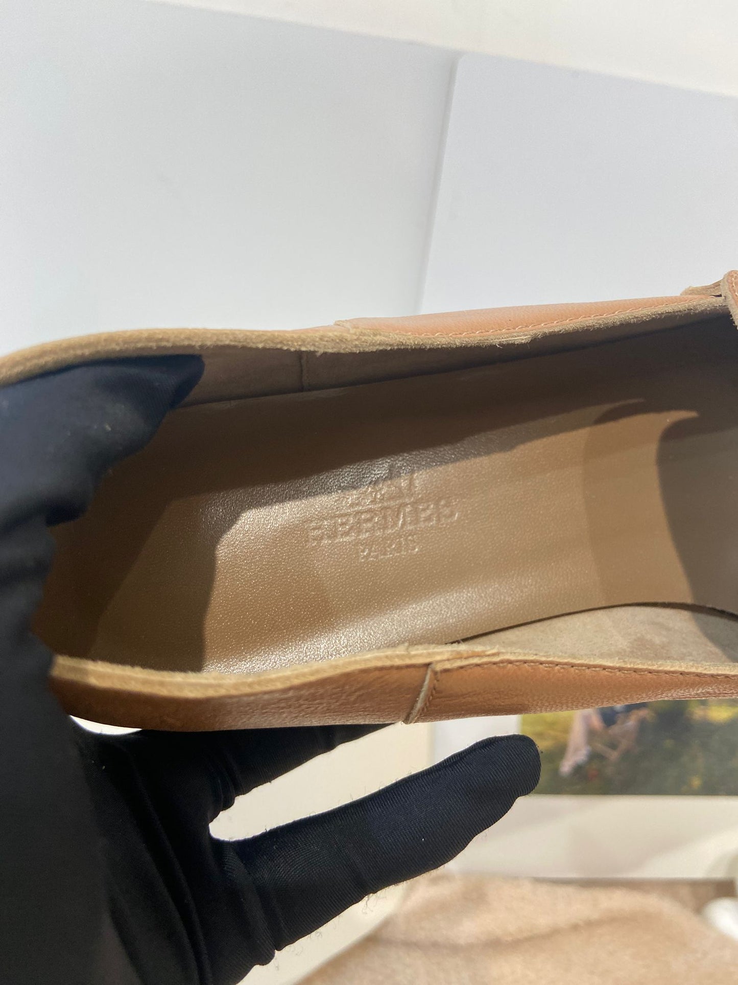 Hermes time loafers