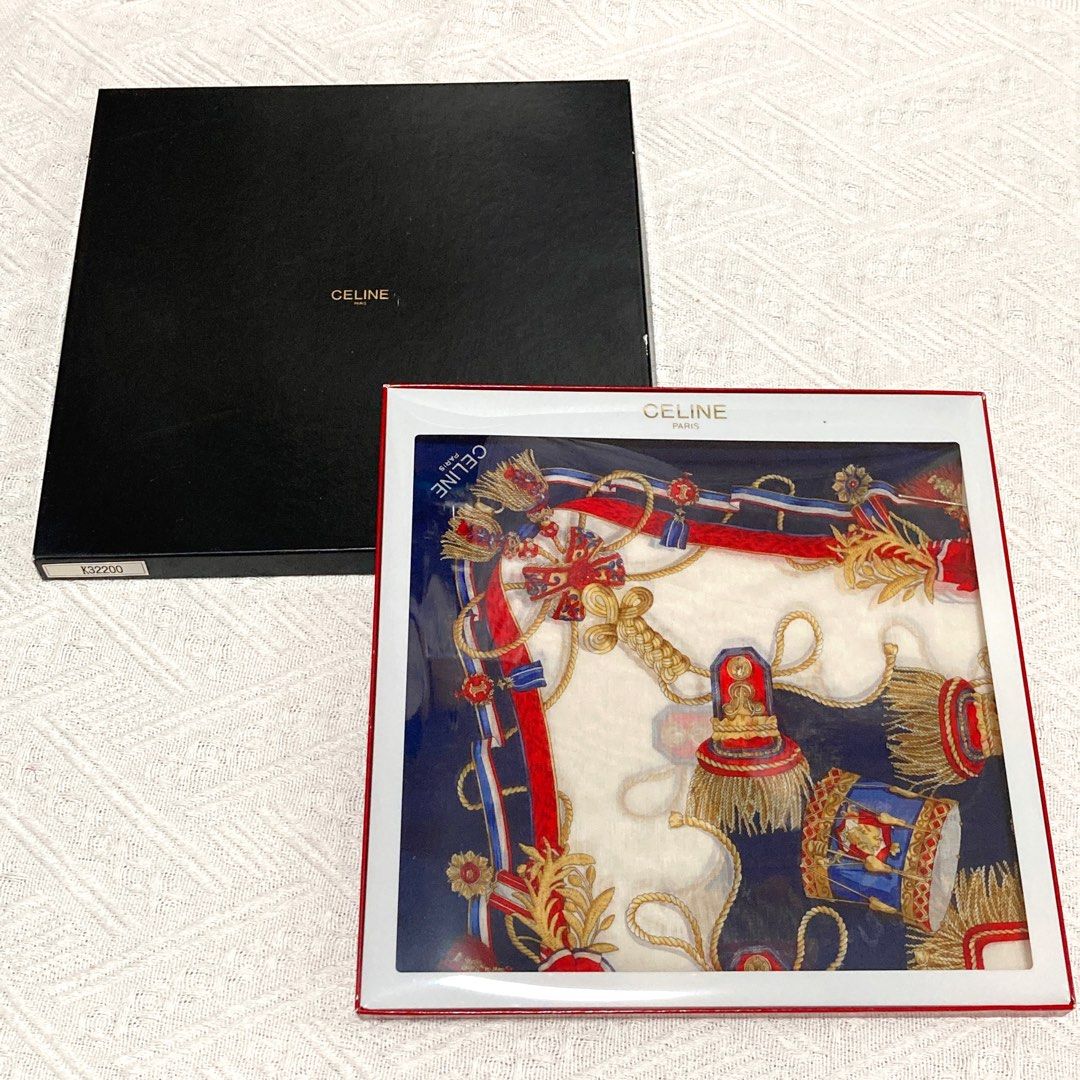Celine Scarves with Box (Made in Japan) 絲巾連原裝盒 (日本製)