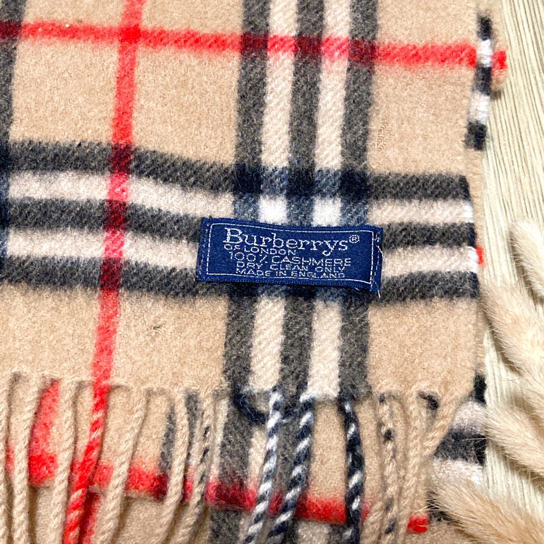 Burberry Vintage Cashmere Scarf 喀什米爾(羊絨)頸巾