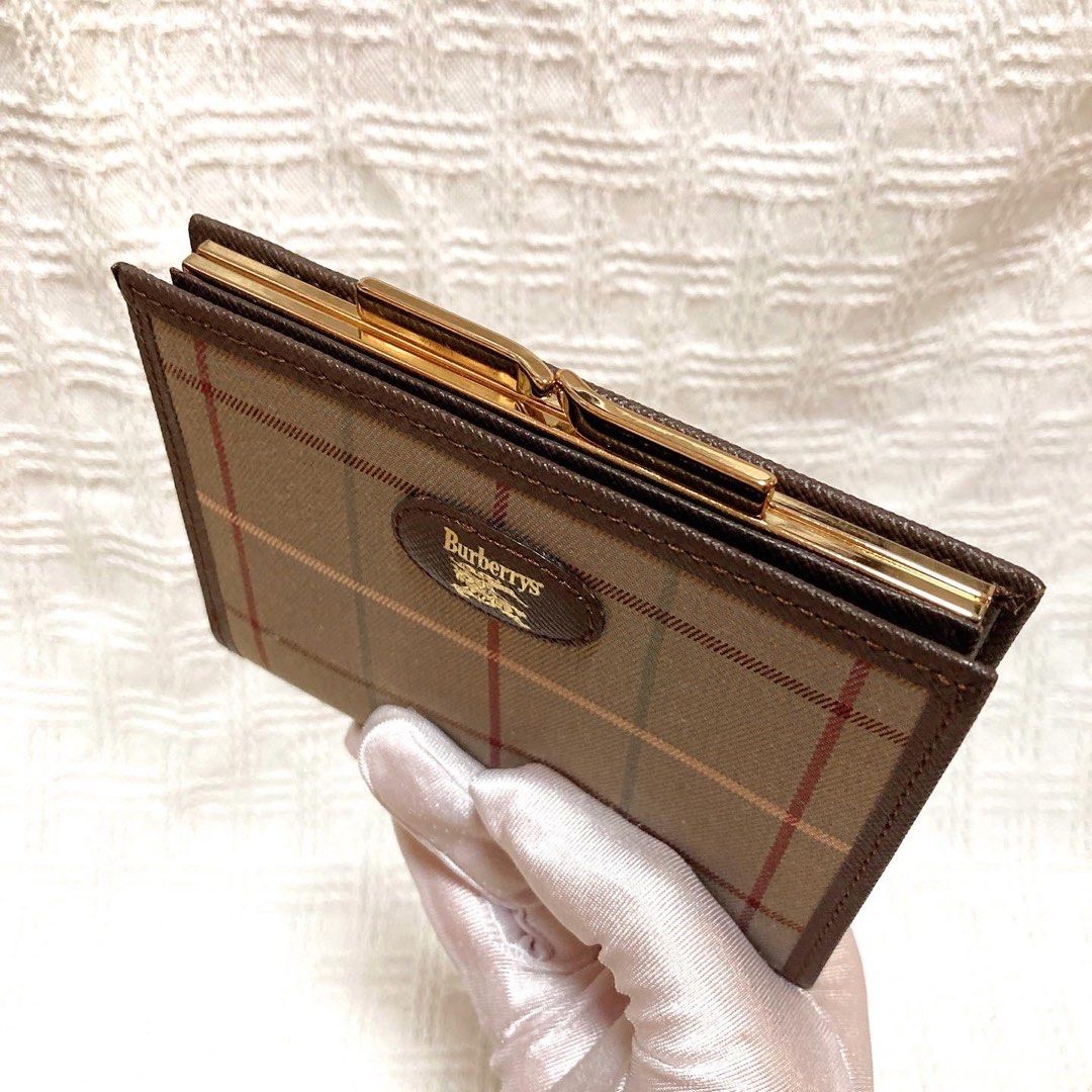 Burberry Check Wallet 格子短銀包