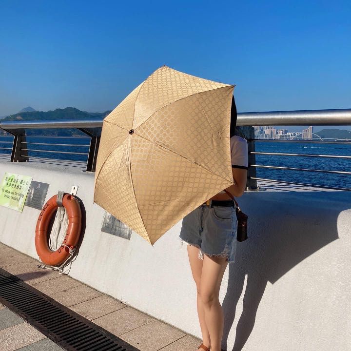 Celine Macadam Vintage Umbrella 中古縮骨遮