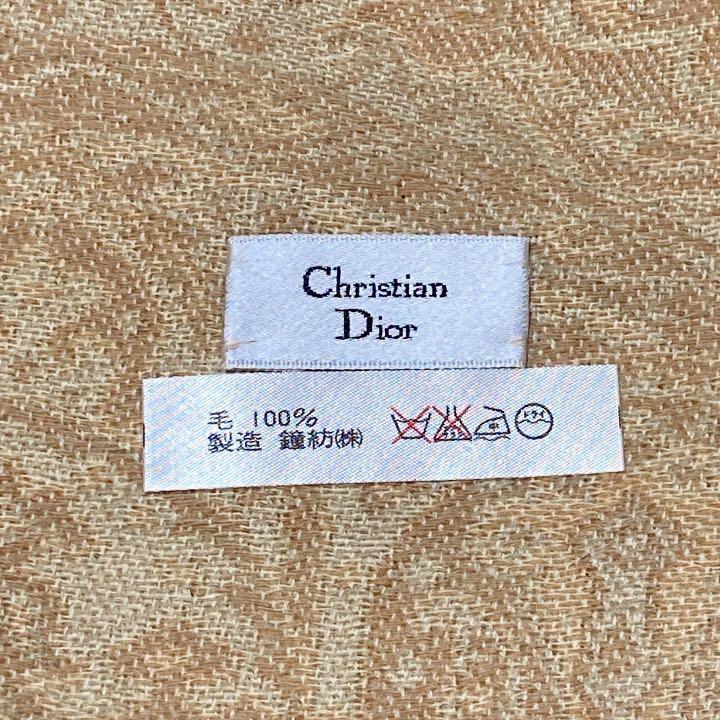 Christian Dior 100% Wool Scarf 奶茶色羊毛頸巾