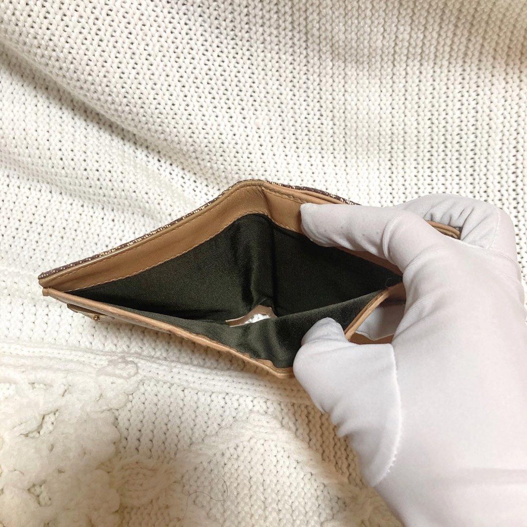 Christian Dior Oblique Wallet 老花短銀包