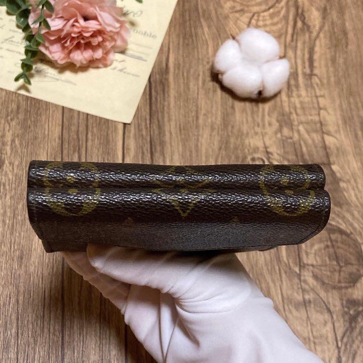 Louis Vuitton Monogram Wallet 金扣老花短銀包