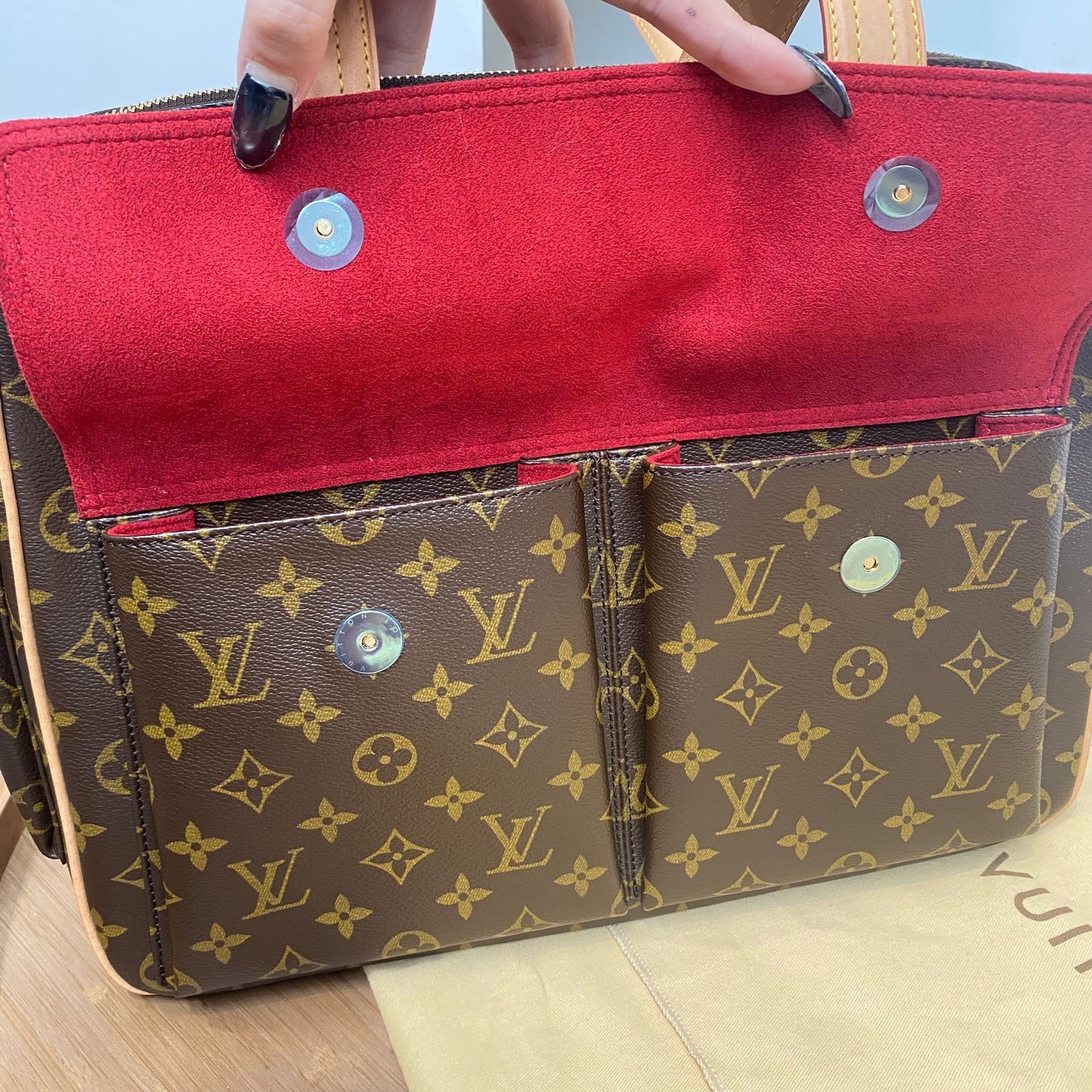 LV老花Tote M51162