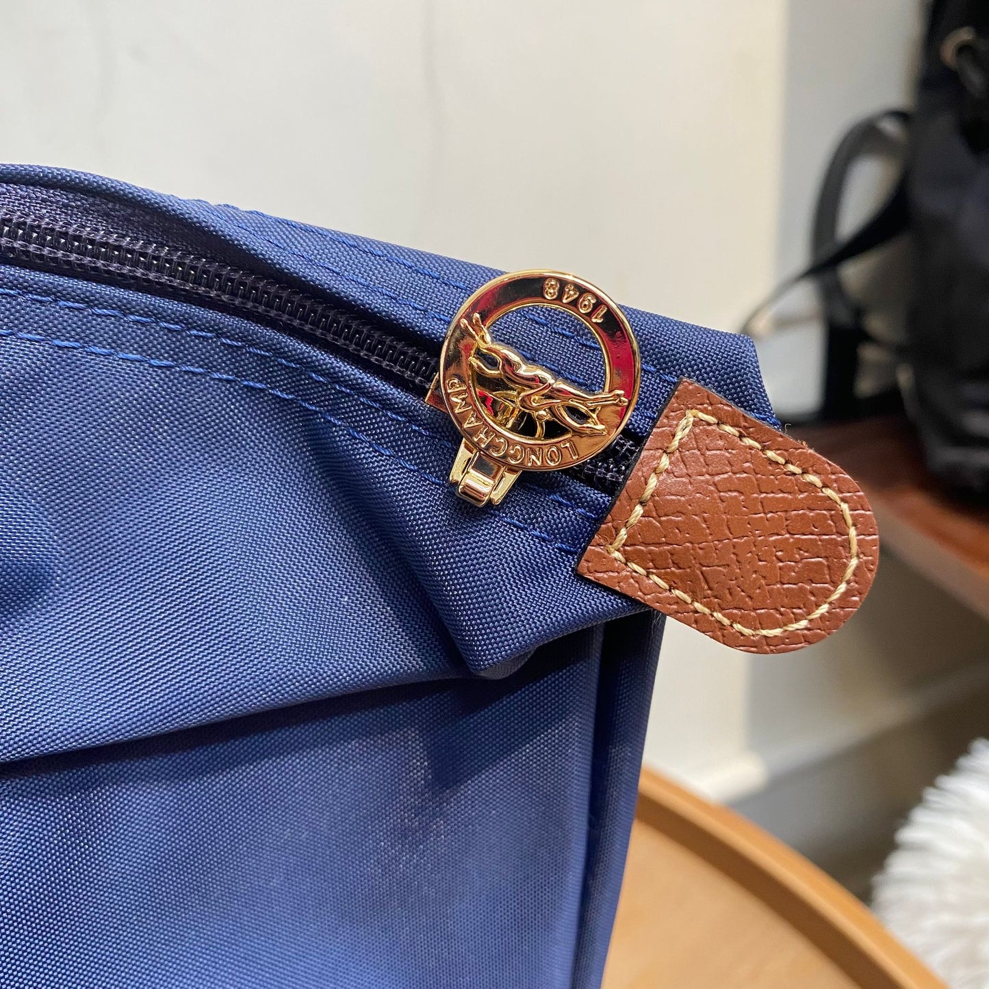 Longchamp Tote 深藍