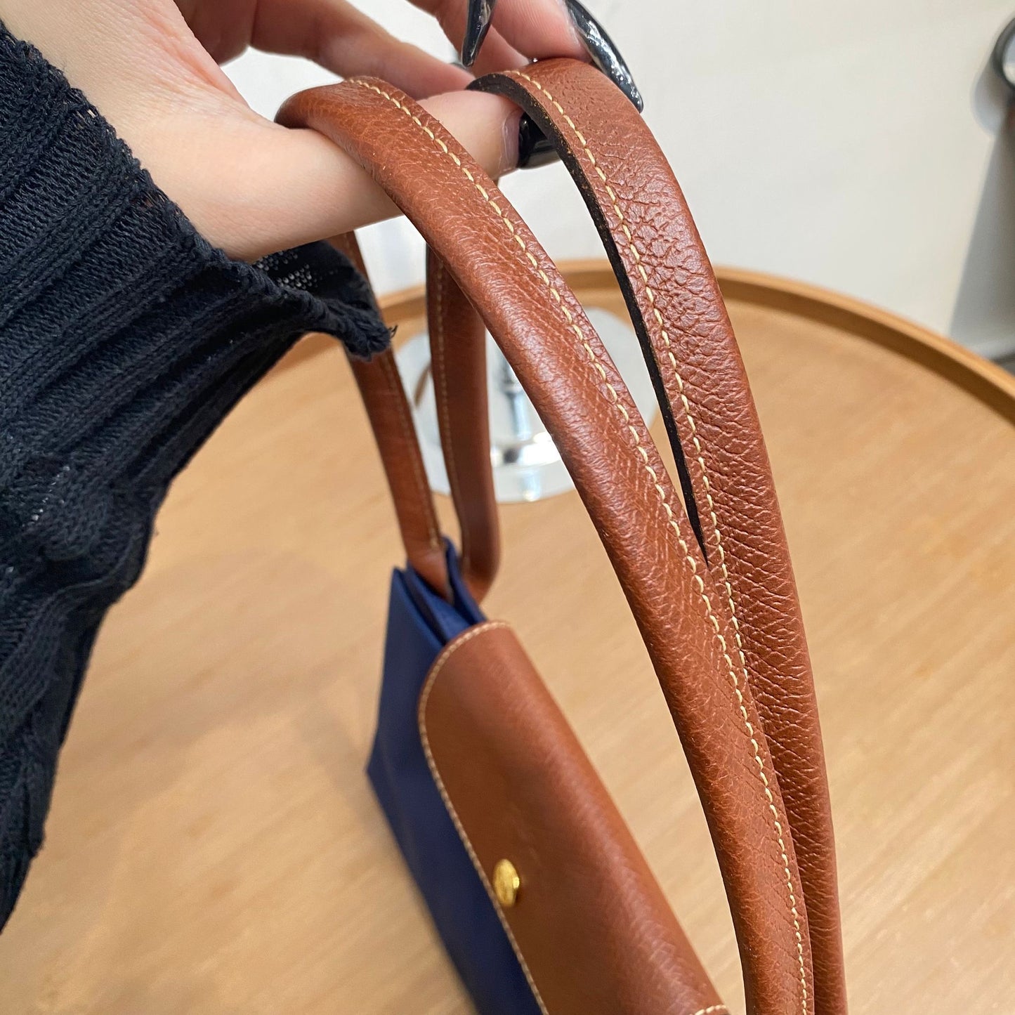 Longchamp Tote 深藍
