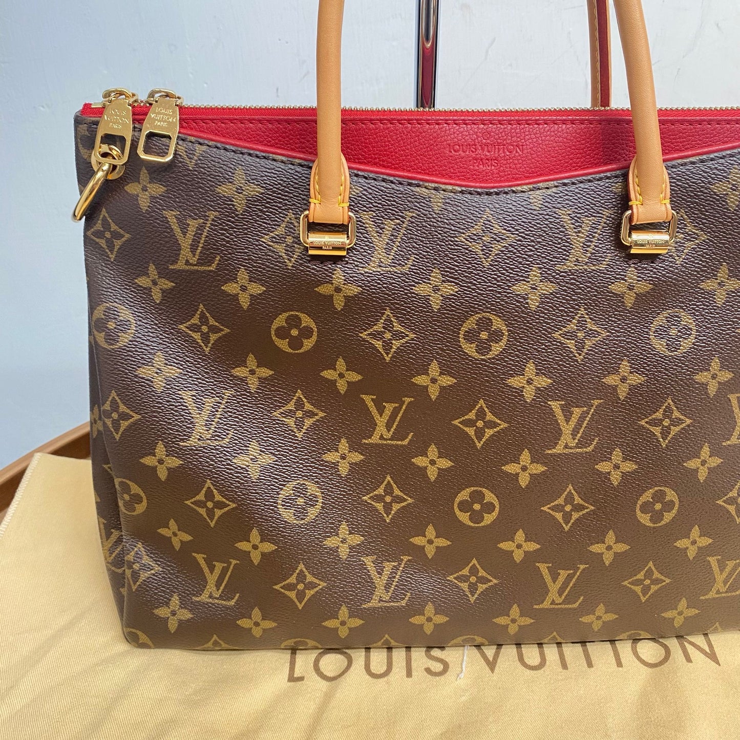 LV老花Tote M41175