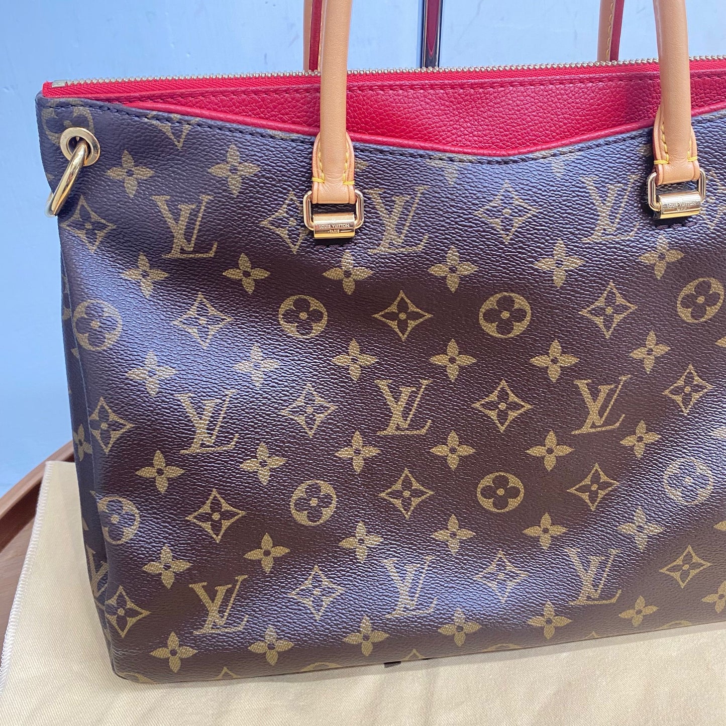 LV老花Tote M41175
