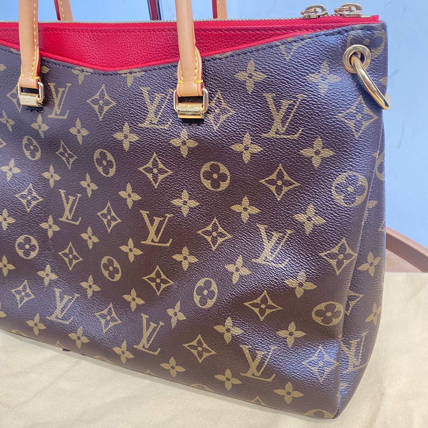 LV老花Tote M41175
