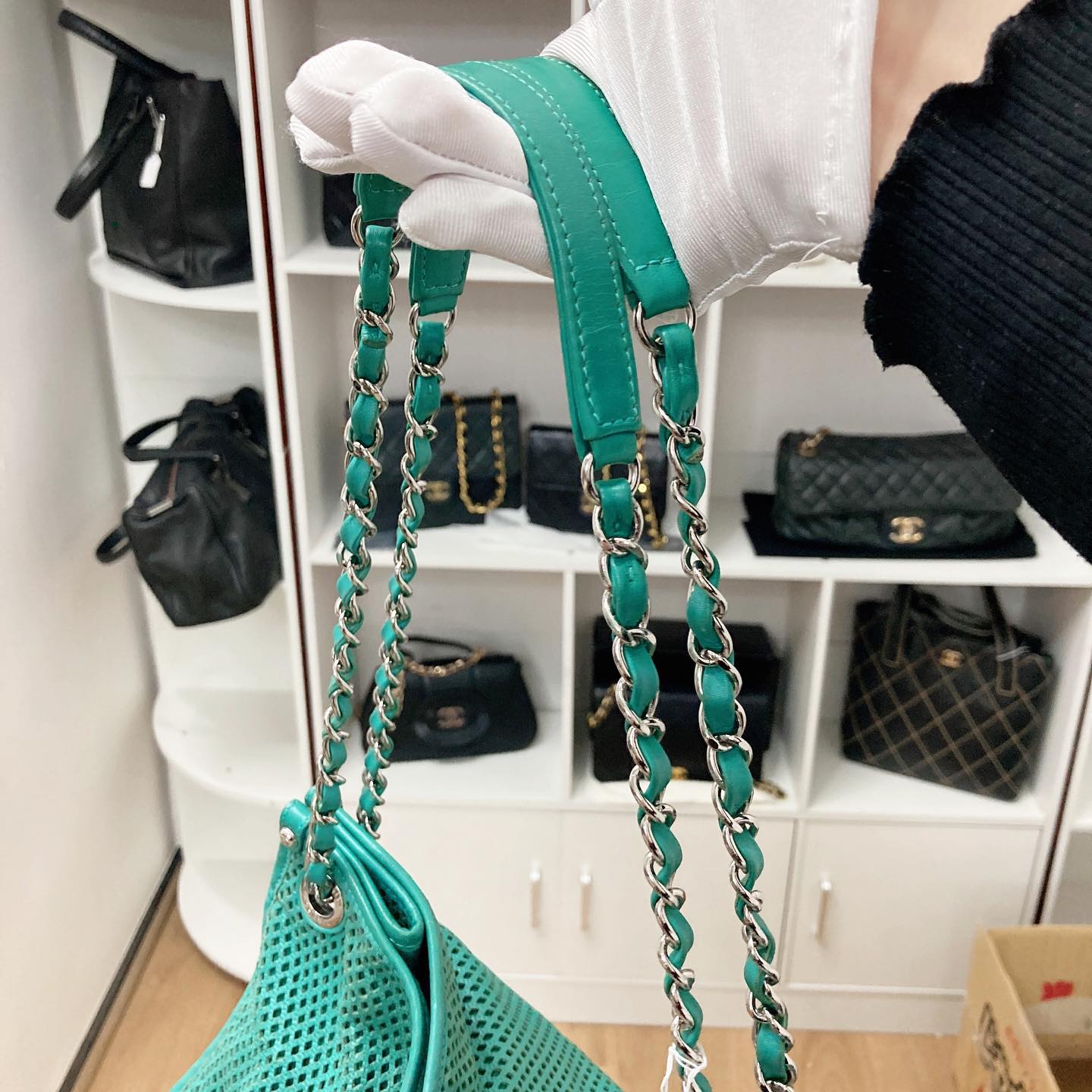 Chanel Leather Bag (Green) 牛皮手袋