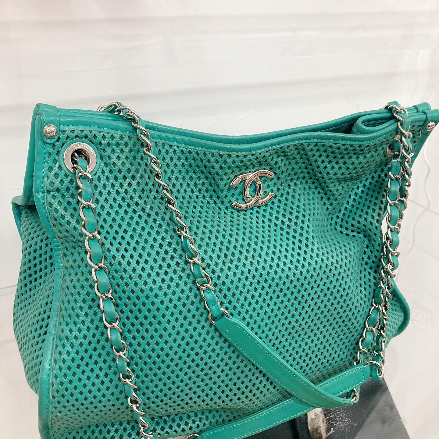 Chanel Leather Bag (Green) 牛皮手袋