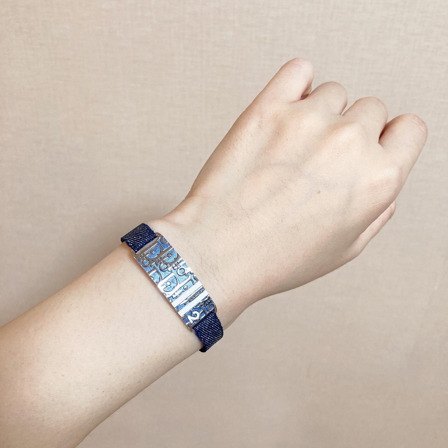 Christian Dior Oblique Tag Bracelet 手帶