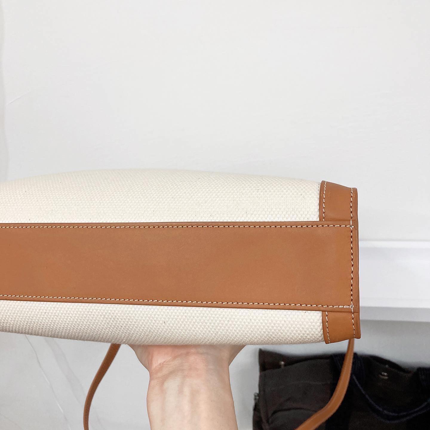 Celine Small Vertical Cabas in Canvas