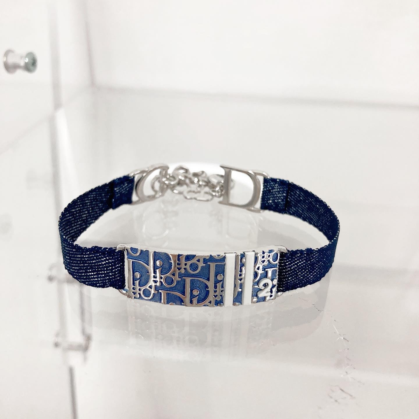 Christian Dior Oblique Tag Bracelet 手帶