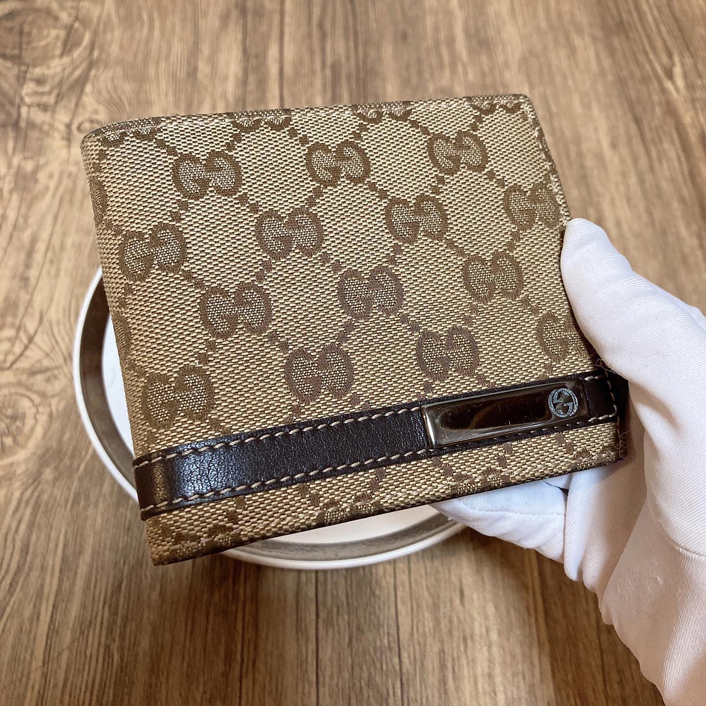 Gucci Monogram Wallet 老花短銀包