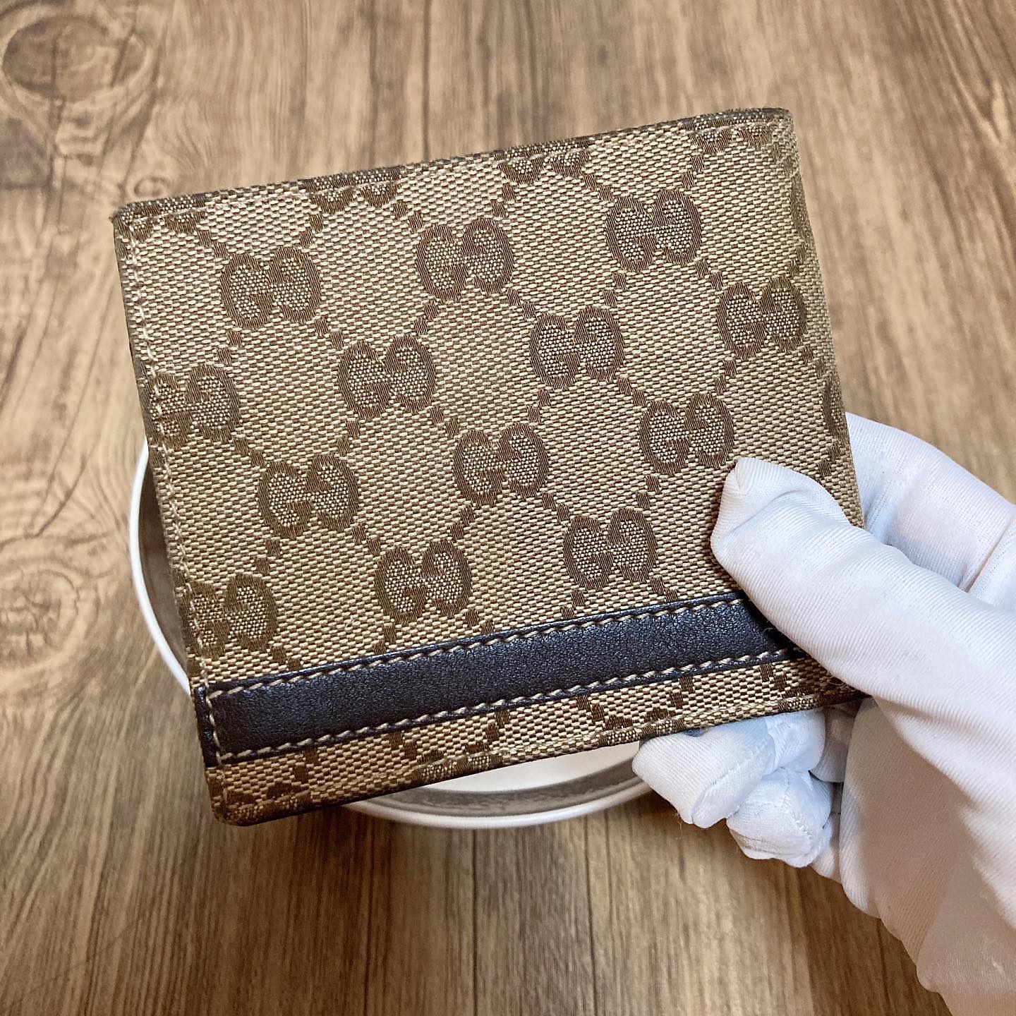 Gucci Monogram Wallet 老花短銀包