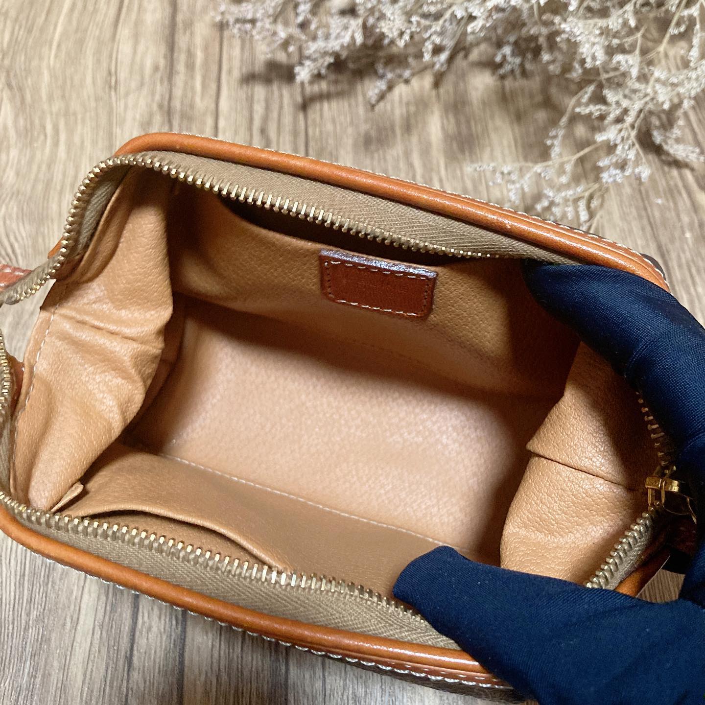 CELINE Macadam Mini Pouch Bag 迷你老花雲朵包 (送新皮帶/鏈帶)