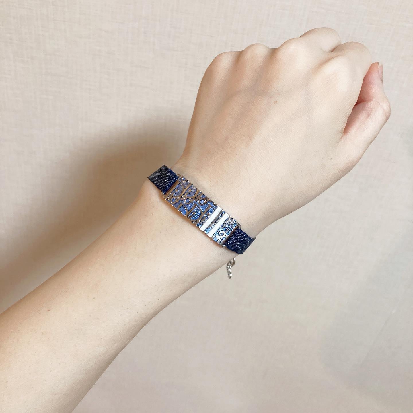 Christian Dior Oblique Tag Bracelet 手帶