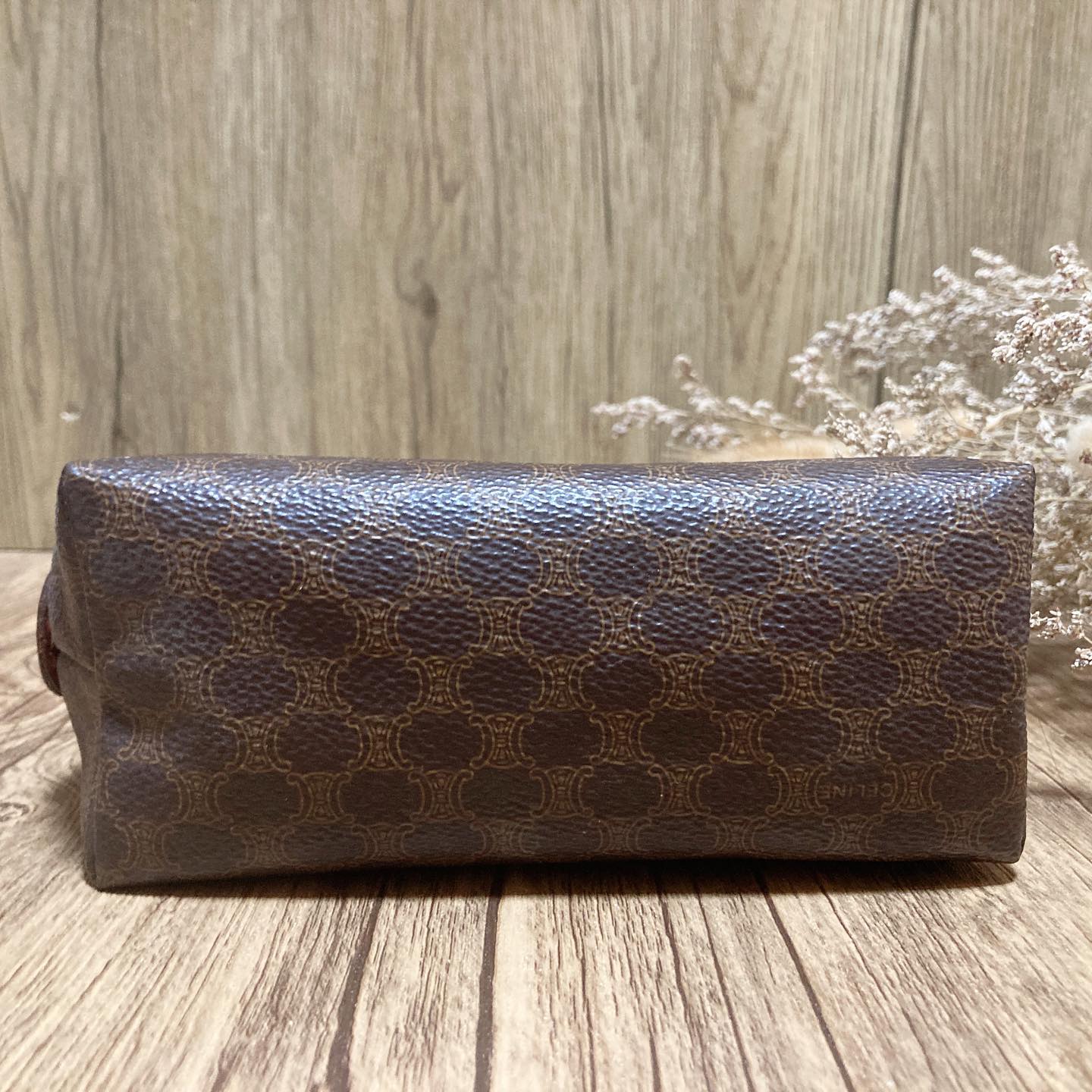 CELINE Macadam Mini Pouch Bag 迷你老花雲朵包 (送新皮帶/鏈帶)