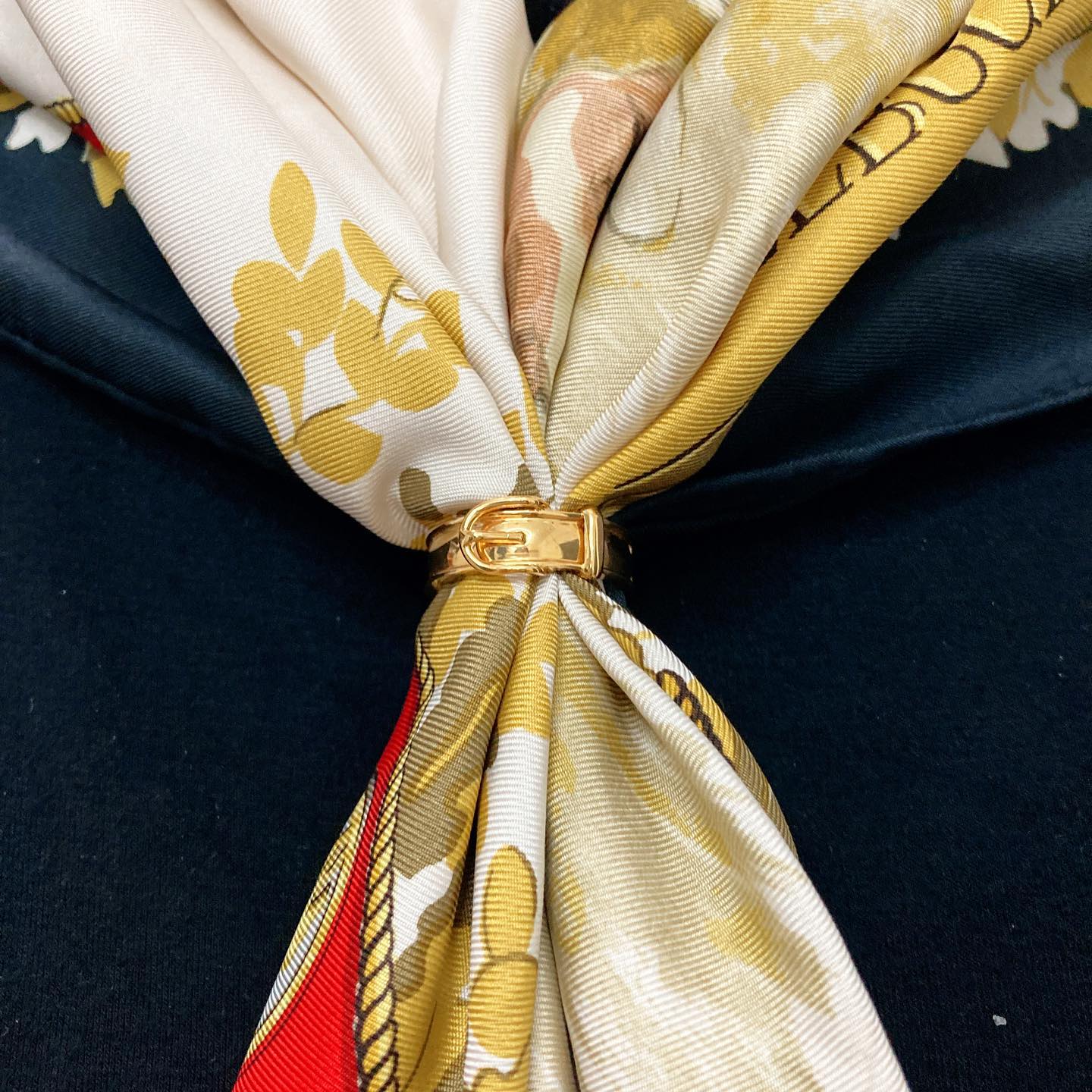 Hermès Satellite Scarf Ring H經典絲巾扣