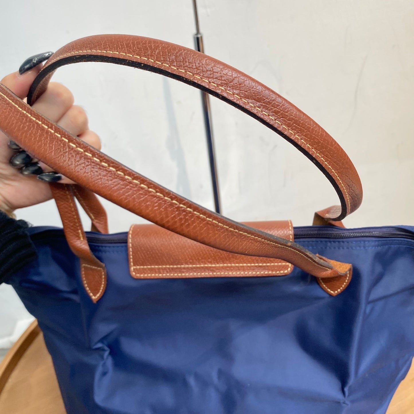 Longchamp Tote 深藍