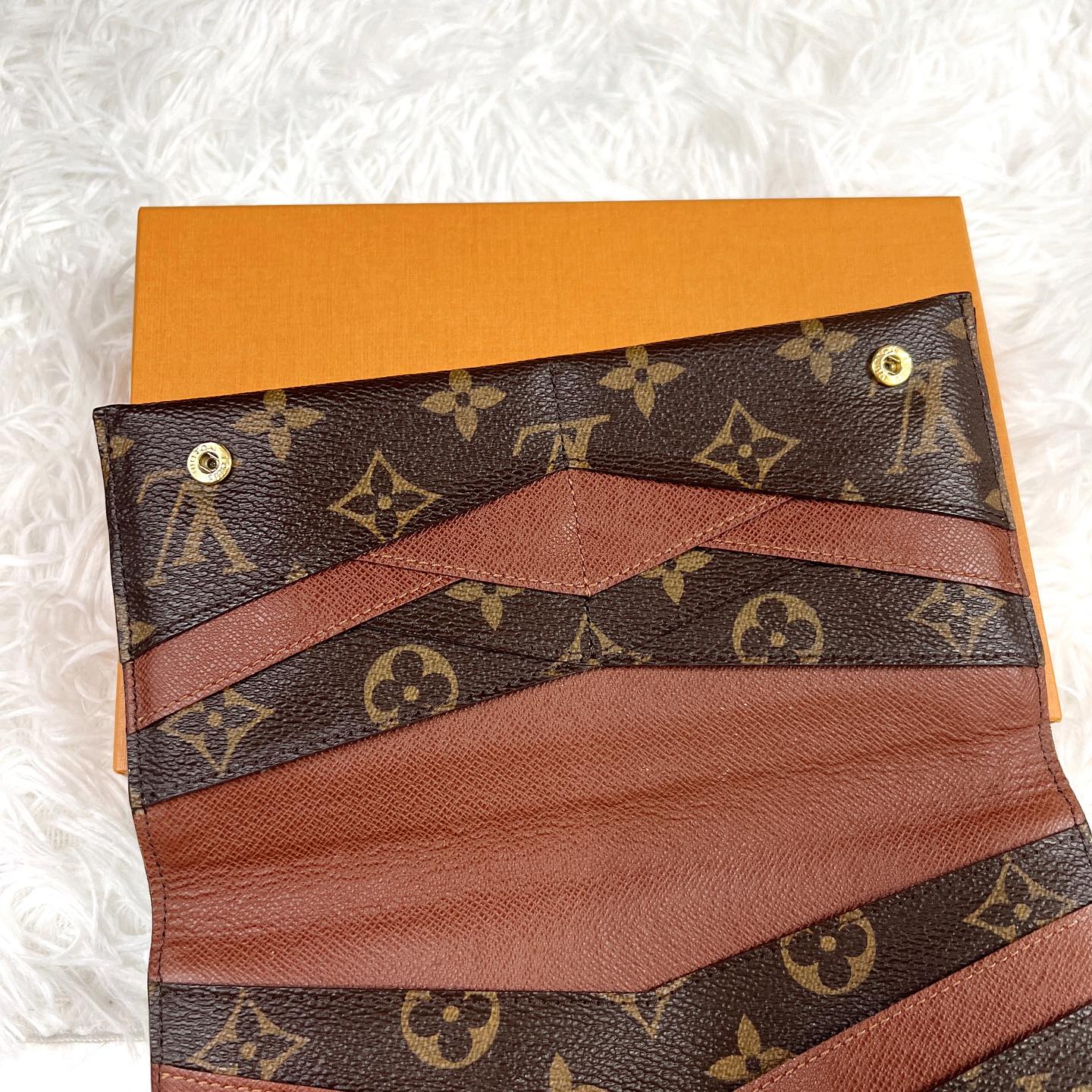 Louis Vuitton Origami Wallet 老花長銀包