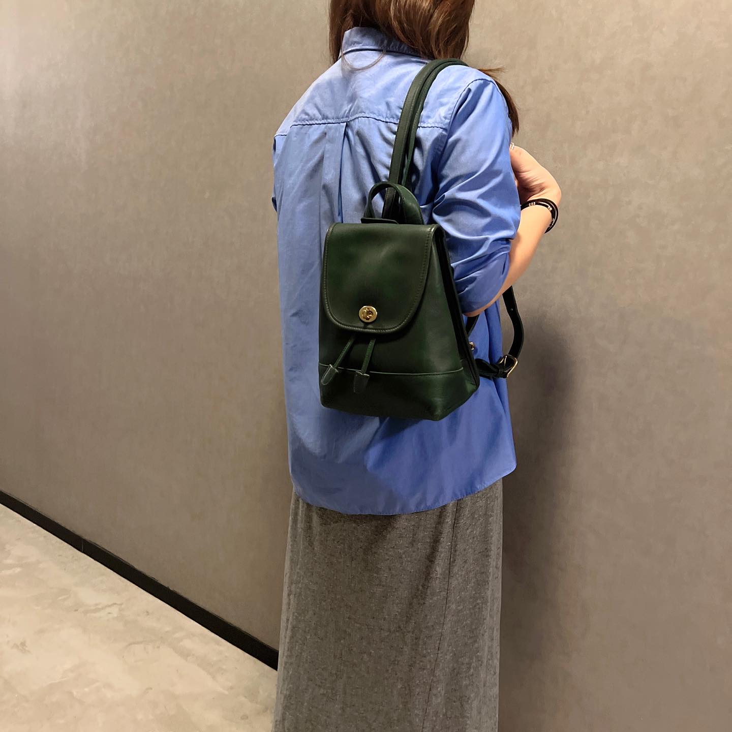 Coach Leather Backpack 真皮背囊